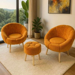 Atelier Del Sofa Lida Wellsoft - Naranja